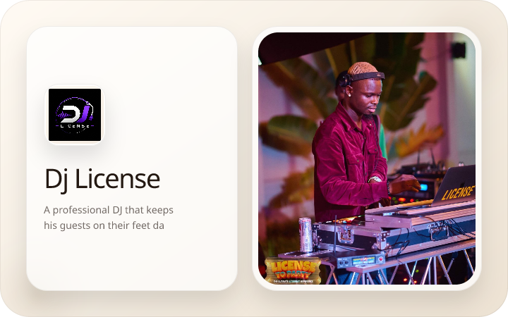Dj License preview
